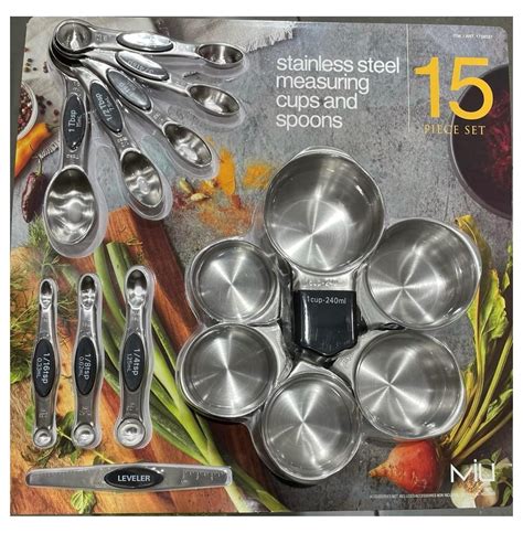 where can i buy miu measuring cuprs|metal measuring cups spoon set.